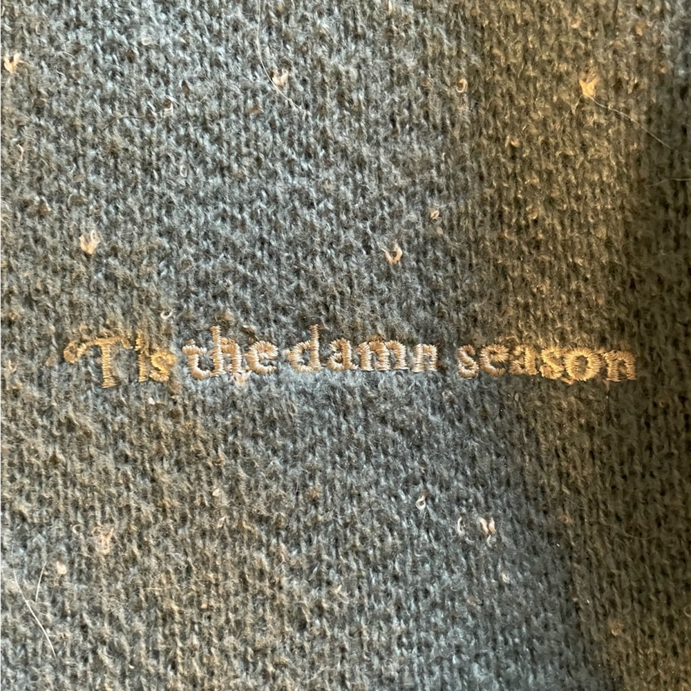 Taylor Swift Evermore Inspired Holiday Cardigan - Picture 5 of 11
